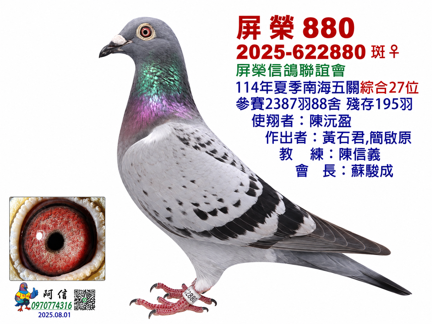 屏榮880(五關綜合27位)